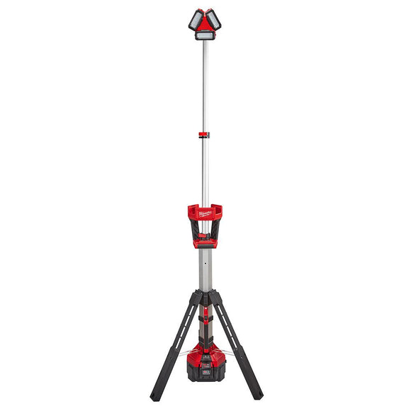 Milwaukee M18 18-Volt Lithium-Ion Cordless ROCKET LED Stand Light/Charger Kit with High Demand 9.0Ah Battery