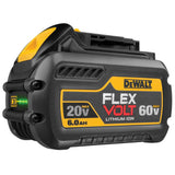 DEWALT FLEXVOLT 60-Volt MAX Cordless Brushless 4-1/2 in. Angle Grinder with Kickback Brake & (3) FLEXVOLT 6.0Ah Batteries