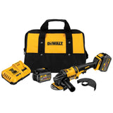 DEWALT FLEXVOLT 60-Volt MAX Cordless Brushless 4-1/2 in. Angle Grinder with Kickback Brake & (3) FLEXVOLT 6.0Ah Batteries