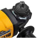 DEWALT FLEXVOLT 60-Volt MAX Cordless Brushless 4-1/2 in. Angle Grinder w/ Kickback Brake, (1) FLEXVOLT 9.0Ah Battery & Charger