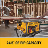 DEWALT 15 Amp Corded 8-1/4 in. Compact Jobsite Tablesaw