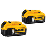 DEWALT 20-Volt MAX XR Cordless Brushless 5 in. Random Orbital Sander with (2) 20-Volt Batteries 5.0Ah & Charger