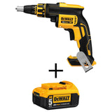 DEWALT 20-Volt MAX XR Cordless Brushless Drywall Screw Gun with (1) 20-Volt 5.0Ah Battery & Charger