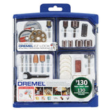 Dremel 8220 Series 12-Volt MAX Lithium-Ion Variable Speed Cordless Rotary Tool Kit + Rotary Tool Accessory Kit (130-Piece)