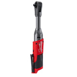 Milwaukee M12 FUEL 12-Volt Lithium-Ion Brushless Cordless 3/8in. Ratchet & Extended Reach Ratchet (Tool-Only) W/Protective Boots