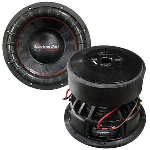 American Bass VFL 12" Woofer 5000W RMS / 10000W Max Dual 1 Ohm Voice Coils – VFL-COMP12D1 Signature