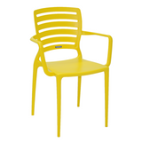 Sofia Armchair Horizontal Backrest Graphite
