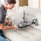 HV382 Rocket DuoClean Ultra-Light Corded (Non-Cordless) Bagless Carpet and Hard Floor with Hand Vacuum, Charcoal