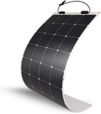 160 Watt 12 Volt Extremely Flexible Monocrystalline Solar Panel – Ultra Lightweight, Ultra Thin, Up to 248 Degree Arc, for RV, Boats, Roofs, Uneven Surfaces