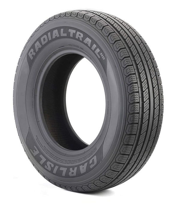 Carlisle Radial Trail HD Trailer Tire-ST205/75R15 107M 8-ply