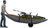 Colorado XT Inflatable Pontoon Boat With Transport Wheel & Motor Mount