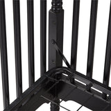 Rowan Valley Linden Crib, Black