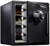 SFW123CU Fireproof Safe and Waterproof Safe with Dial Combination 1.23 Cubic Feet