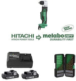 Right Angle Drill, 18V Cordless, Tool Only – No Battery, 3/8-Inch Keyless Chuck, LED Light, Side Handle (DN18DSLQ4)