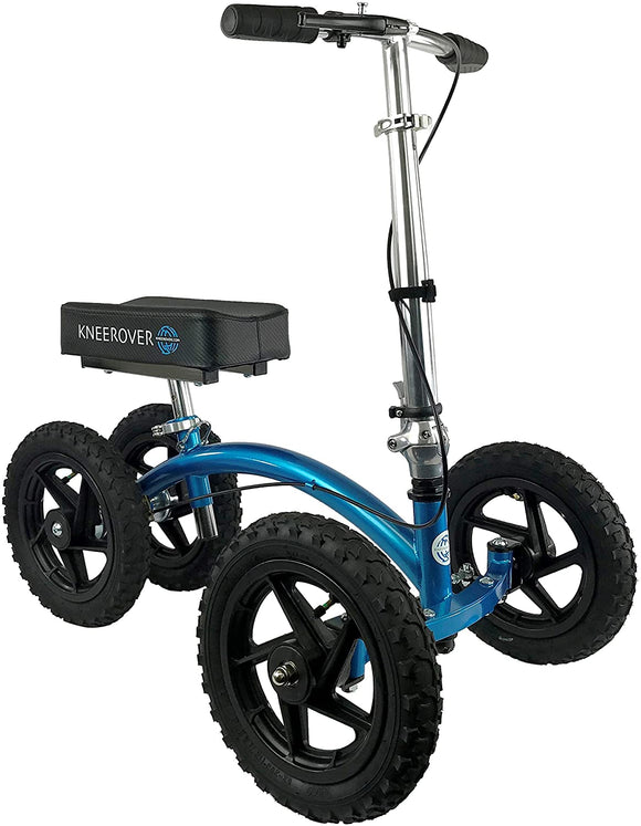 QUAD All Terrain Knee Walker in Metallic Blue
