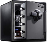 SFW123CU Fireproof Safe and Waterproof Safe with Dial Combination 1.23 Cubic Feet