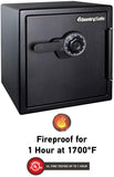 SFW123CU Fireproof Safe and Waterproof Safe with Dial Combination 1.23 Cubic Feet