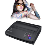 Tattoo Stencil Transfer Machine Thermal Tattoo Kit Copier Printer Thermal Printer for Temporary and Permanent Tattoos free 10pcs Tattoo Stencil Transfer Paper Black Update Version