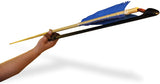 Nanticoke Atlatl with Leather Handle and Three Six Foot Fletched Darts