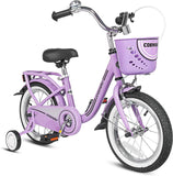 Kid's Bike Steel Frame Children Bicycle 14-16 Inch with Training Wheel