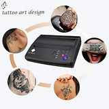 Tattoo Stencil Transfer Machine Thermal Tattoo Kit Copier Printer Thermal Printer for Temporary and Permanent Tattoos free 10pcs Tattoo Stencil Transfer Paper Black Update Version