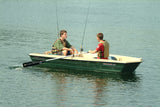 Sun Dolphin American 12 Jon Fishing Boat (Beige/Green, 12-Feet)