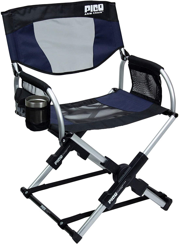 Outdoor Pico Compact Folding Camp Chair with Carry Bag