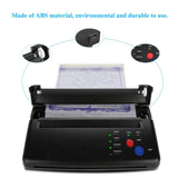 Tattoo Transfer Stencil Machine, Thermal Tattoo Copier Printer for Temporary and Permanent Tattoos, with 10Pcs Tattoo Stencil Transfer Papers