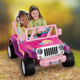 Power Wheels Barbie Jammin' Jeep Wrangler