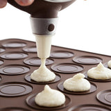 Macaron Bake Mat Brn 40*30Brn