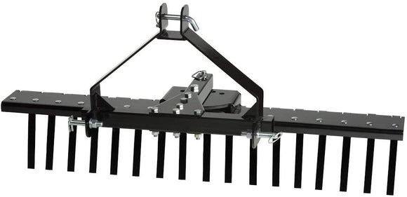 Impact Implements CAT-0 Landscape Rake, 50 inch Width