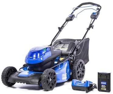 Kobalt 40-Volt Max Brushless Lithium Ion Self-Propelled 20-in Cordless Electric Lawn Mower (Battery Included)