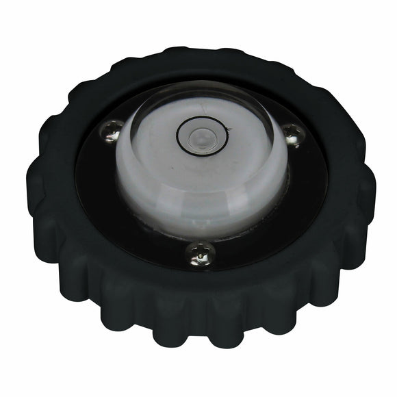 Quick Products JQ-RLB Replacement Bubble Level Cap for Electric Tongue Jack – Black – JQ-RLB
