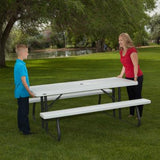 Lifetime 6-Foot Classic Folding Picnic Table 266