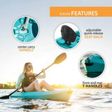 Daylite 80 Sit-On-Top Kayak (Paddle Included) 189