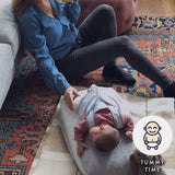 Newborn Comfort Cushion with Gentle Vibration and Heartbeat Sound, Helps Prevent Colic, Relieves Gas and Reflux, Provides Essential Tummy Time