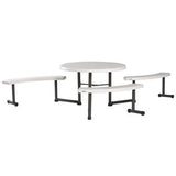 Lifetime 44-Inch Round Picnic Table 300