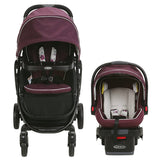 Modes Travel System | Includes Modes Stroller and SnugRide SnugLock 35 Infant Car Seat, Nanette