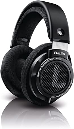 Philips SHP9500 HiFi Precision Stereo Over-Ear Headphones (Black)