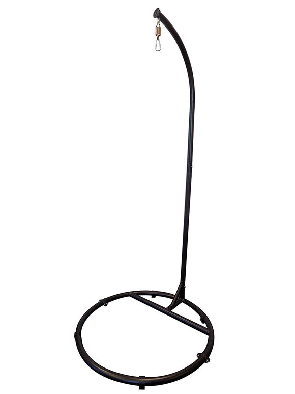 Petra Leisure Black 89 C Top Round Base Hanging/Swinging Hammock Chair Stand (Stand ONLY)