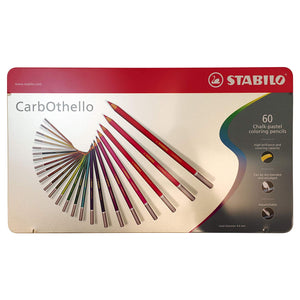 Stabilo CarbOthello Pastel Pencil, 60-Color Set