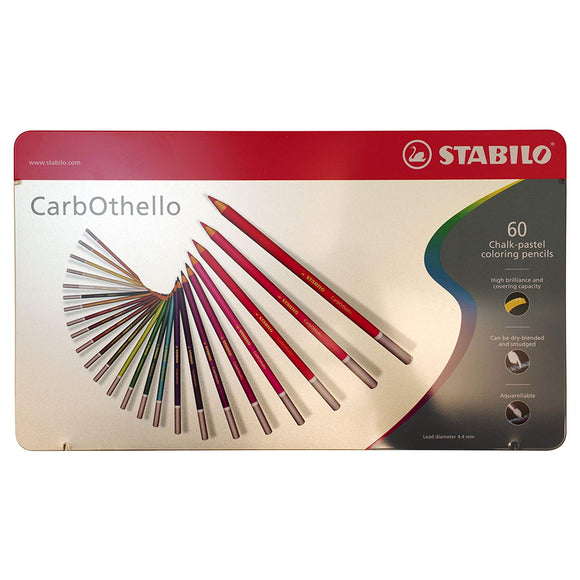 Stabilo CarbOthello Pastel Pencil, 60-Color Set