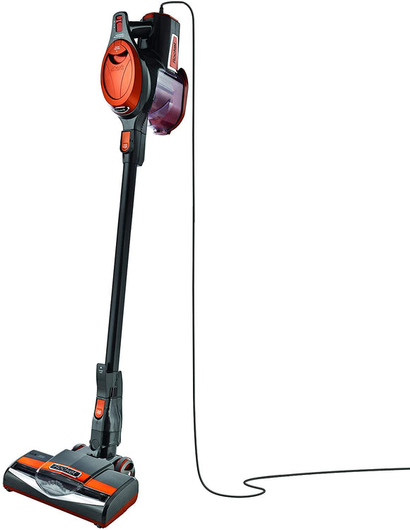 Shark Rocket HV301 Ultra-Light Corded Bagless Vacuum for Carpet and Hard Floor Cleaning with Swivel Steering, Orange (Certified Refurbished)