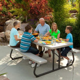 Lifetime 6-Foot Classic Folding Picnic Table 267