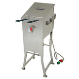 Bayou Classic 4 gal. Bayou Fryer with 2 Stainless Steel Baskets