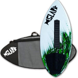 Slapfish Skimboards – Fiberglass & Carbon – Riders up to 200 lbs – 48" with Traction Deck Grip – Kids & Adults – 4 Colors