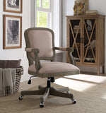 Linon Chair, Rustic Brown