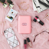 Instax Mini Link Smartphone Printer + Fuji Instax Mini Film (40 Sheets) – Instax Mini Printer Bundle (Dusky Pink)