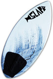 Slapfish Skimboards – Fiberglass & Carbon – Riders up to 200 lbs – 48" with Traction Deck Grip – Kids & Adults – 4 Colors