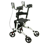 BEST 2021 Combo Standing Upright Rollator Walker With Seat